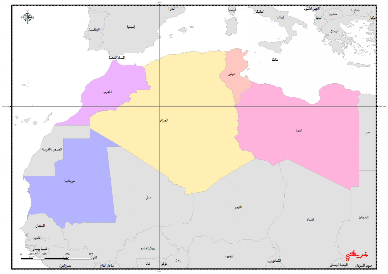 تعرف على هذه الدوله بالتفصيل - خريطة موريتانيا بالتفصيل 13710 2