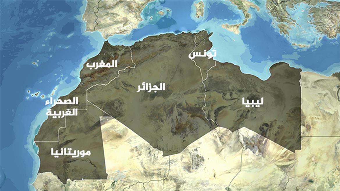 خريطة المغرب العربي - اكثر الخرائط وضوحا للمغرب العربى 14214 6