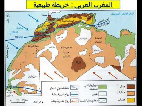 خريطة المغرب العربي - اكثر الخرائط وضوحا للمغرب العربى 14214 3