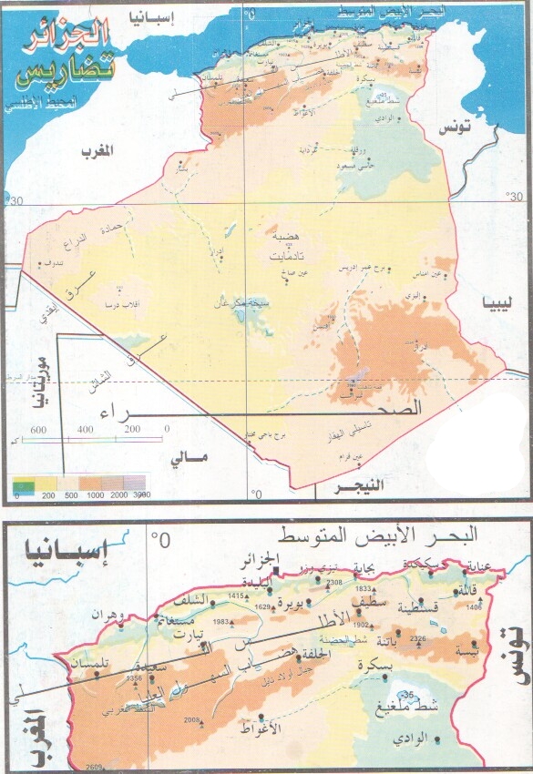 14284 5 خريطة الجزائر بالتفصيل - اوضح الخرائط للجزائر نورهان خميس