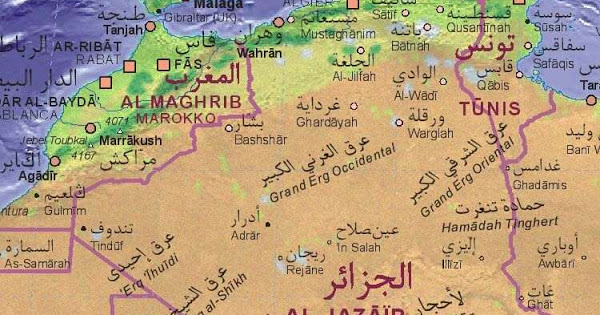 14284 خريطة الجزائر بالتفصيل - اوضح الخرائط للجزائر نورهان خميس