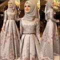 6051 9 تألقي بأجمل ملابس للحجاب - اجمل الفساتين للمحجبات احلام سعود
